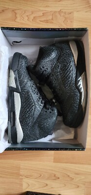 Size 10 - Nike Air Jordan 5 Retro 3Lab5 Elephant Print 2014 Jordan V