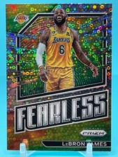 LeBron James Fearless Insert Disco Prizm - 2022-23 Prizm Basketball #18