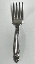 Holmes  Edwards IS Silver Plate Vintage Baby Children's Child Fork