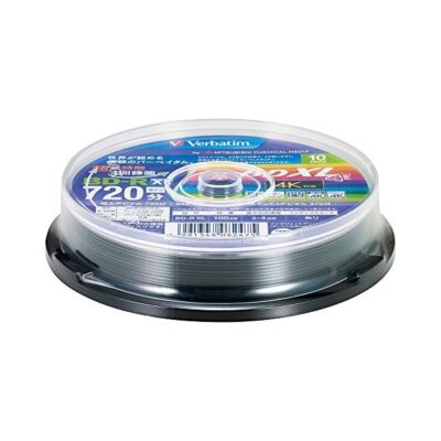 Verbatim Blu-ray Disc BD-R XL 100GB 10 Discs 2-4x Speed VBR520YP10SV2 JP