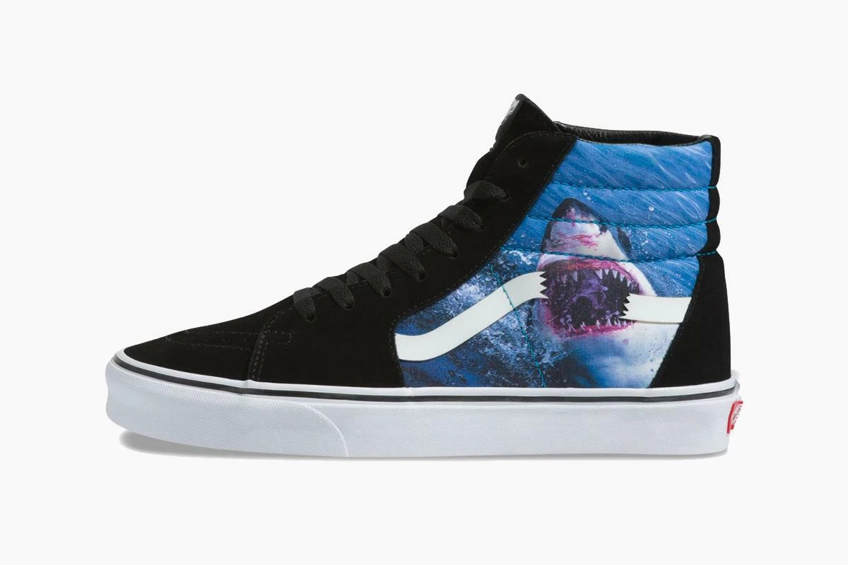 Shark week hotsell shoes vans