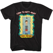 MTV Classic Cartoon Beavis And Butthead Come To Butthead Photo Men's T Shirt