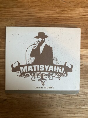 MATISYAHU LIVE AT STUBBS 2005 HIP HOP RAP CD
