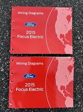 2015 Ford Focus Electric Electrical Wiring Diagrams Service Manual OEM