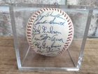 1966 St. Louis Cardinals TEAM SIGNED Baseball BROCK Cepeda SCHOENDIENST McCarver