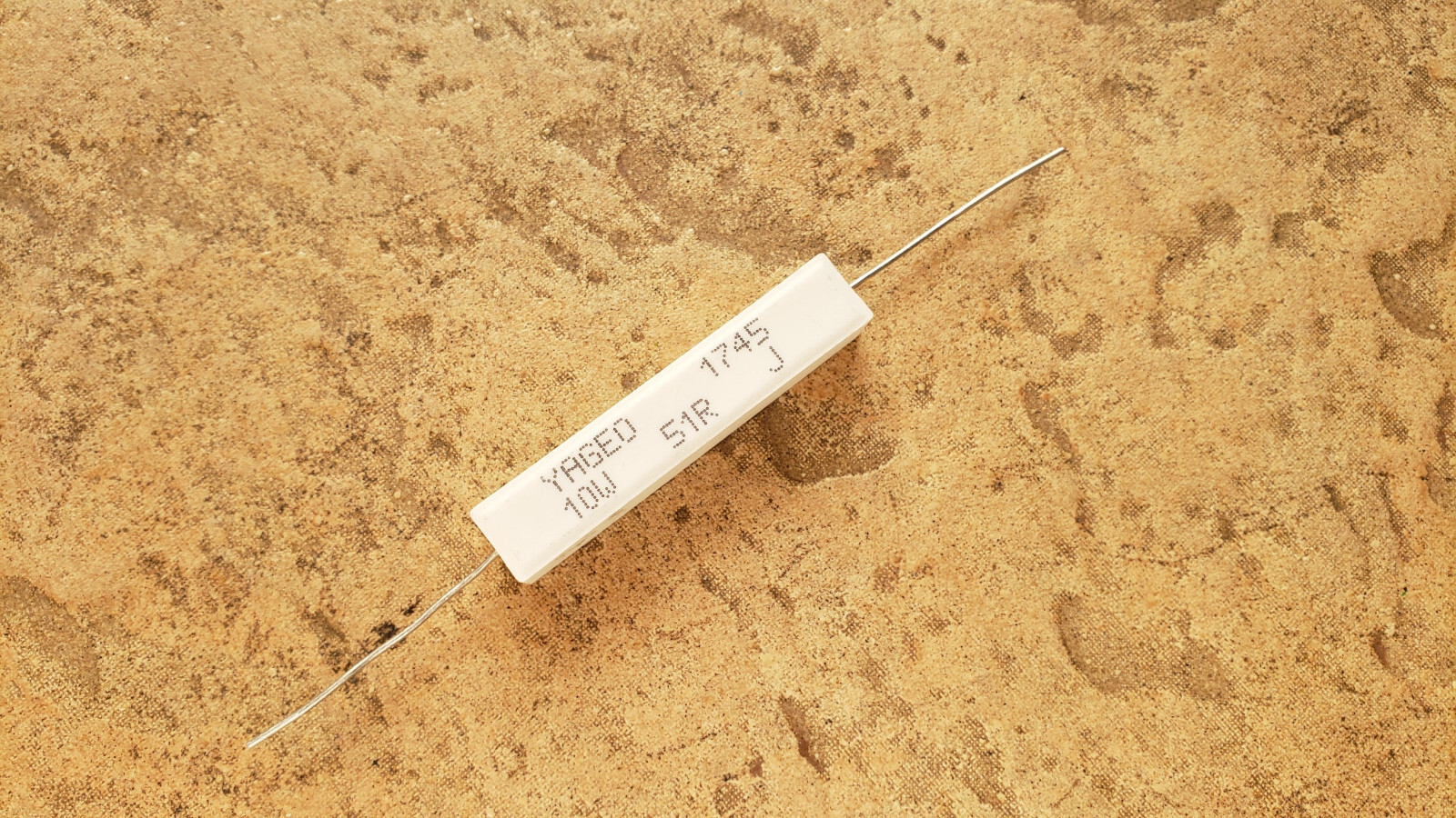 Qty 20 NOS Ceramic 10W/51Ω power resistors Yageo SQP10AJB-51R