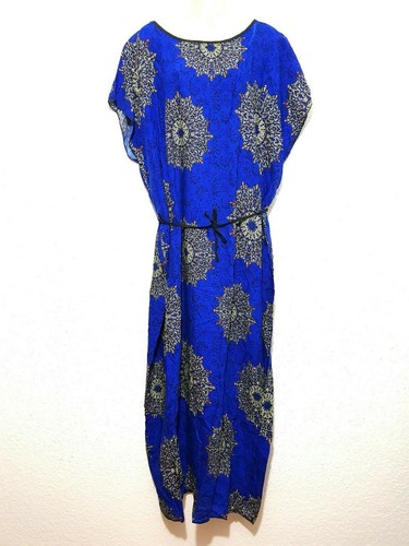 Robe Maxi Bohème Éthnique - Viscose Imprimé Fleurs | Style Goa Hippie, Plage, Vacances