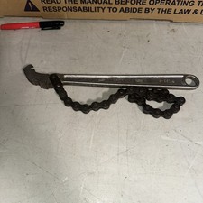 Craftsman 55713 12 Inch Chain Wrench Vintage 4capacity Made In Usa Craftsman 55713 12 Inch Chain Wrench Vintage 4capacity Made In Usa