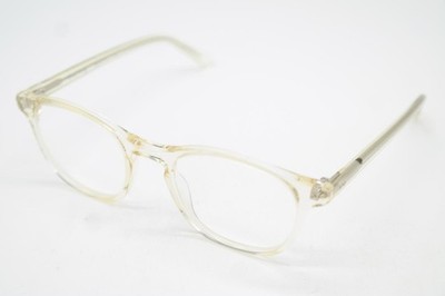 Raen Saint Malo 48 Transparent Silver Oval Eyeglass Frame  display picture 3