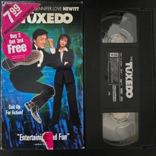 The Tuxedo VHS 2002 Action Comedy Jackie Chan Jennifer Love Hewitt DreamWorks