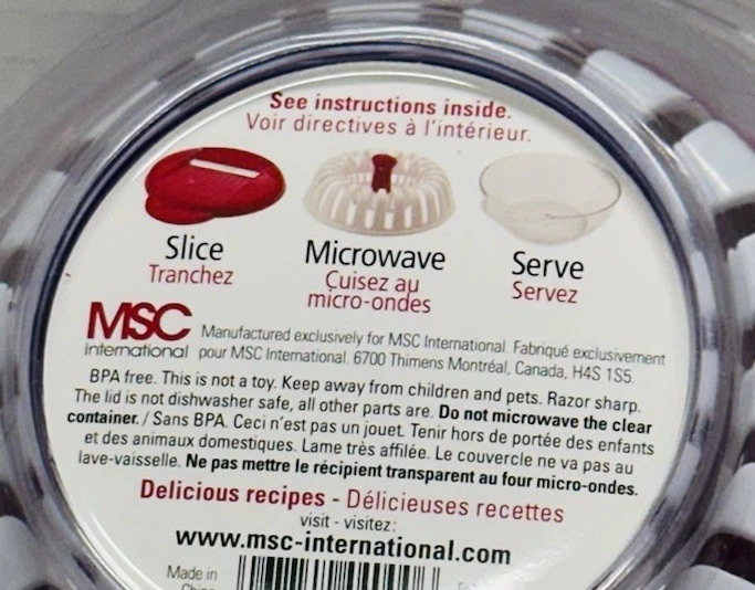 Joie Healthy Potato Chips Maker 44000 Slicer Cooker Microwave Sealed Packaging - Image 4 of 4