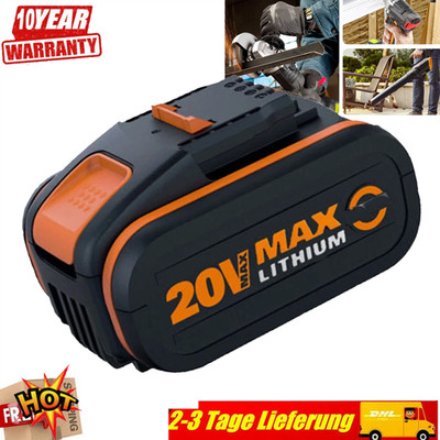 20V MAX Akku Für Worx Original Ersatzakku WA3553 WA3556 WA3551 WA3639 NEU