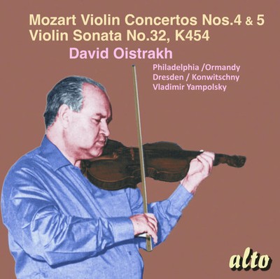 David Oistrakh - Mozart Violin Concertos Nos. 4 & 5 Plus Violin [CD]