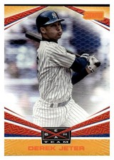 2019 Stadium Club #BT-2 Derek Jeter Beam Team Orange #/50