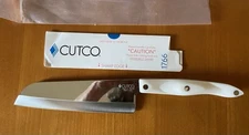 Cutco 1766 7" Santoku, White Handle - BRAND NEW