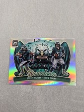 2025 Panini Donruss Optic - Downtown Duos Jalen Hurts, Nick Foles #12