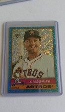 2025 Topps Heritage High Number - Cam Smith #714 Chrome Light Blue Sparkle (RC)