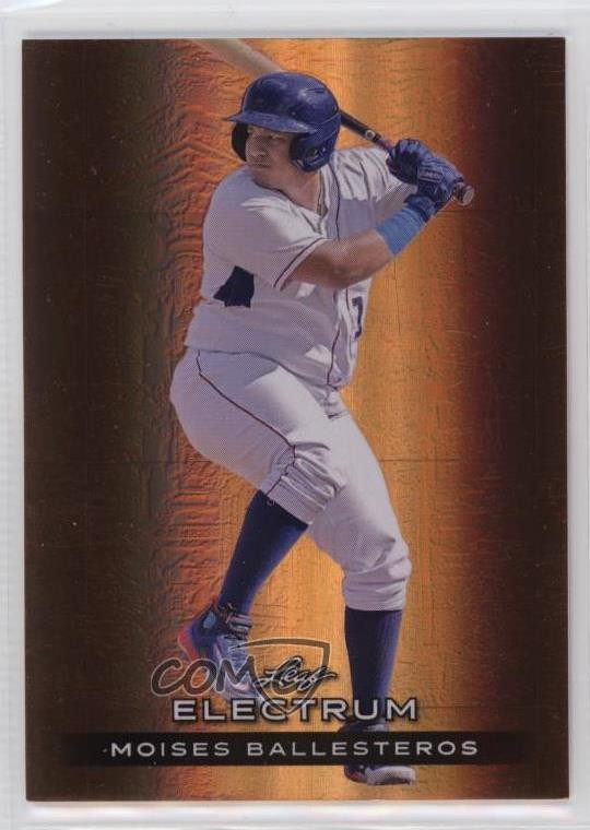 2024 Leaf Electrum 13/99 Moises Ballesteros #51 0b2