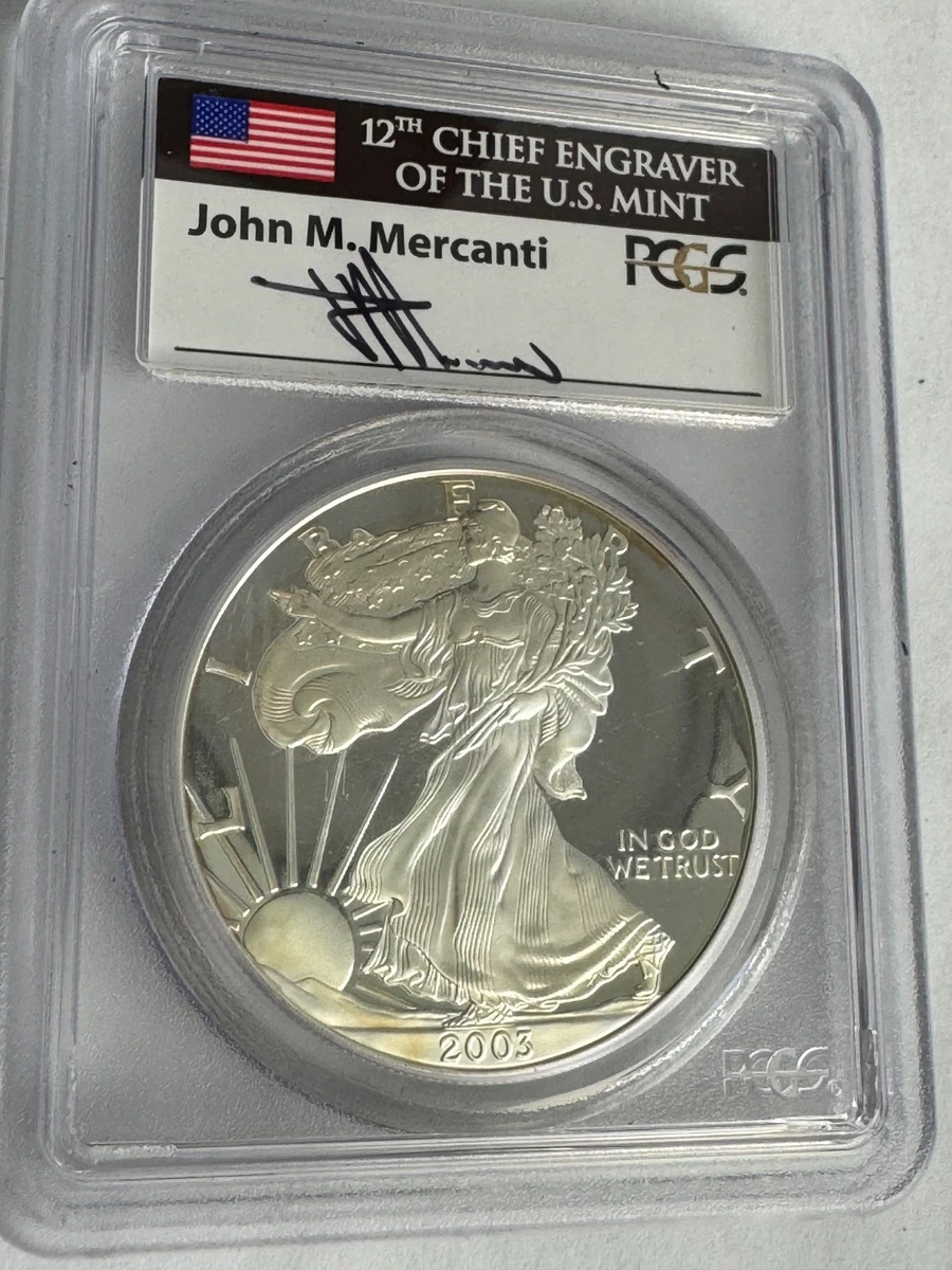 American Eagle PR 69 Graded 2003 Silver Bullion Coins for sale | eBay