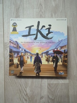Iki - Die Handwerker und Händler von Edo Kennerspiel Brettspiel - Neuwertig