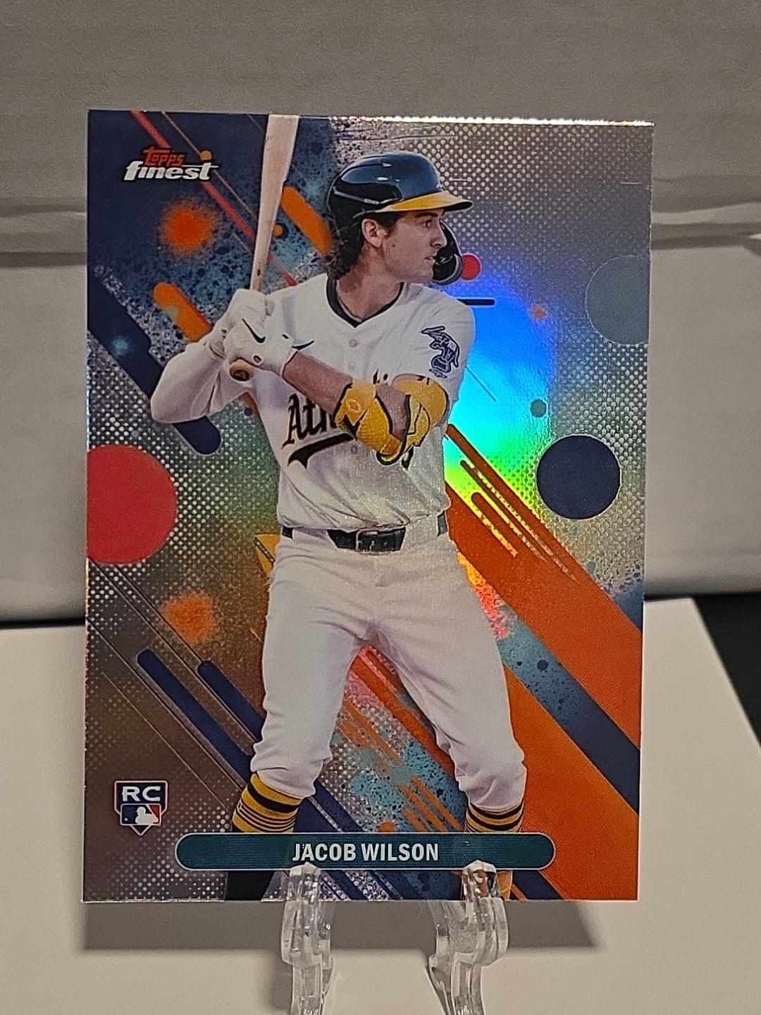 2025 Topps Finest Jacob Wilson #61 (RC) Refractor
