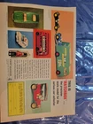 Vintage Matchbox Cars Advertisment