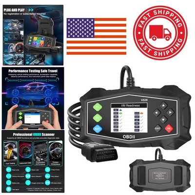 Comprehensive Car Scanner with Multi-Dimensional Diagnostics and Battery Check