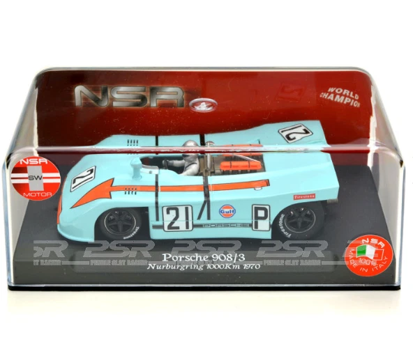Pacote bônus: Carrera DIG 132 NSR 0520SW PORSCHE 908/03 1000km + 30622 RED CHEETAH - Imagem 2 de 4