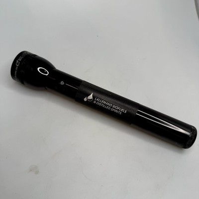 MAG-LITE Classic 12'' Black Halogen Flashlight 3 D Cell USA Maglite Mint EUC