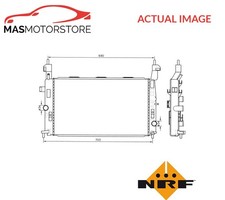 ENGINE COOLING RADIATOR NRF 53416 P NEW OE REPLACEMENT