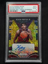 2019 Panini Prizm Kevin Porter Jr.  RC Auto Gold Shimmer 07/10 PSA 9#WHP
