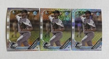 2019 Bowman Chrome Mega Edward Cabrera Refractor BCP-114 Cubs Lot 3
