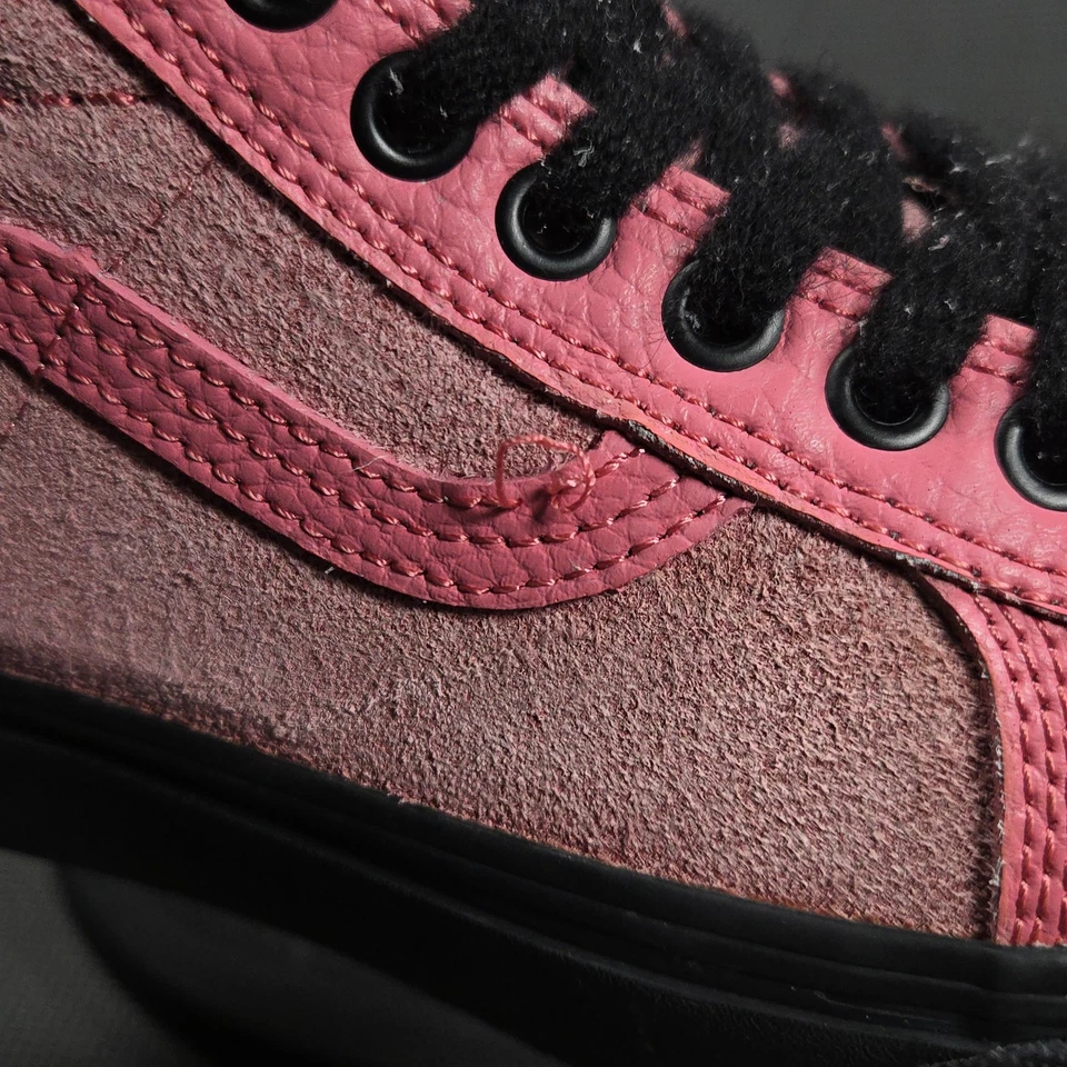 Vans Sk8-Hi MTE Shoes Mens Sz 6 High Top Skate Sneakers Womens 7.5 Suede Black - Image 2 of 4