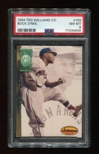 BUCK O'NEIL 1994 TED WILLIAMS CO. #109 - PSA 8 NM-MT - HOF K.C. MONARCHS