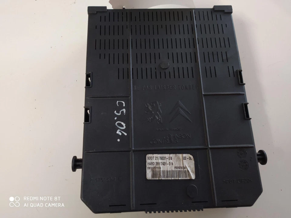 Centralina comfort CITROËN C5 III RD 9661940180 1.6 Diesel 2006 28605148 - Immagine 4 di 4