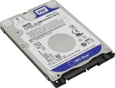 500GB HDD 2.5" SATA Internal Laptop Hard Drive with Windows 10 Pro 64bit UEFI