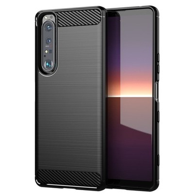 Sony Xperia 1/5/10/PRO-1 III/IV/V/VI/VII Carbon TPU Schutzhülle Handyhülle Cover