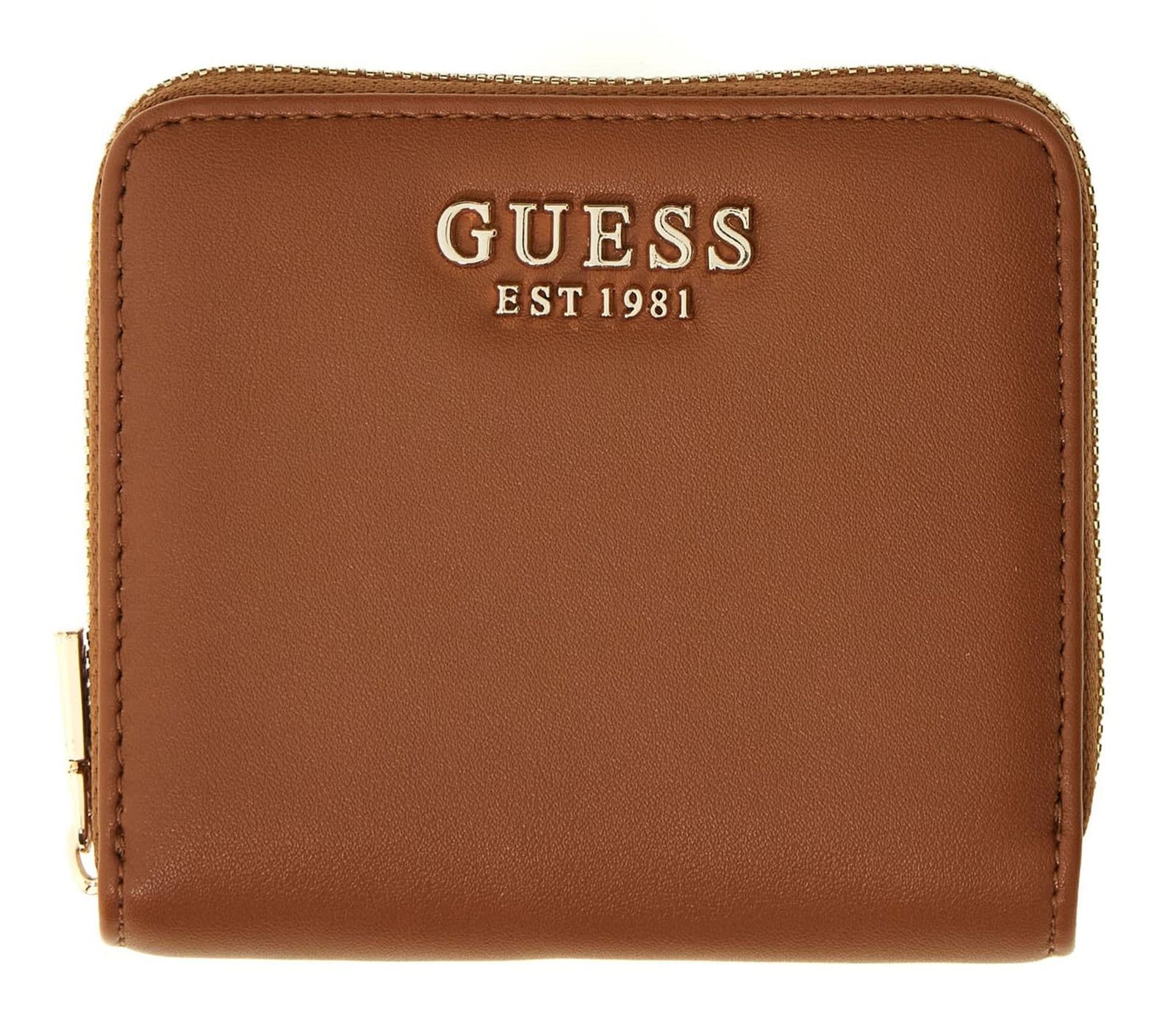 GUESS purse Coleen SLG Zip Around Wallet S Caramel
