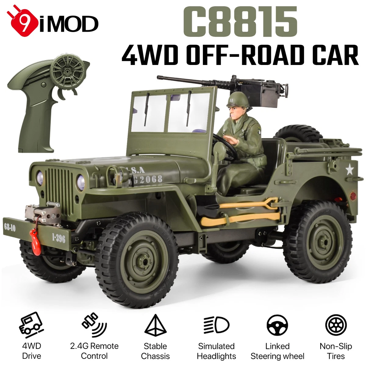 JJRC 1:10 Scale Radio Control Vehicle Toys for sale | eBay