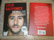 Product Image: SIGNED The Perilous Fight by Colin Kaepernick (2026, Hardcover) NEW 1st print
