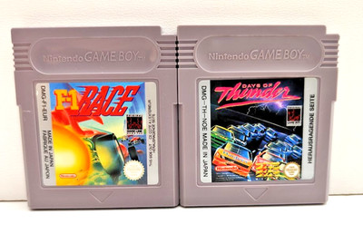 Nintendo Game Boy F1 Race & Days of Thunder, nur Modul