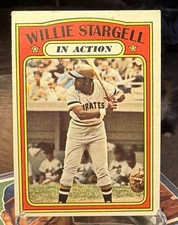 1972 Topps Willie Stargell Pirates #448 EX