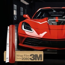 3M Wrap Film Series 2080 Car Wrapping Folie 30x152cm G53 Gloss Flame Red