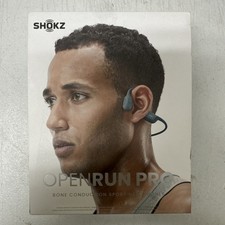 SHOKZ OpenRun Pro - Open-Ear Bluetooth Bone Conduction Sport Headphones Blue