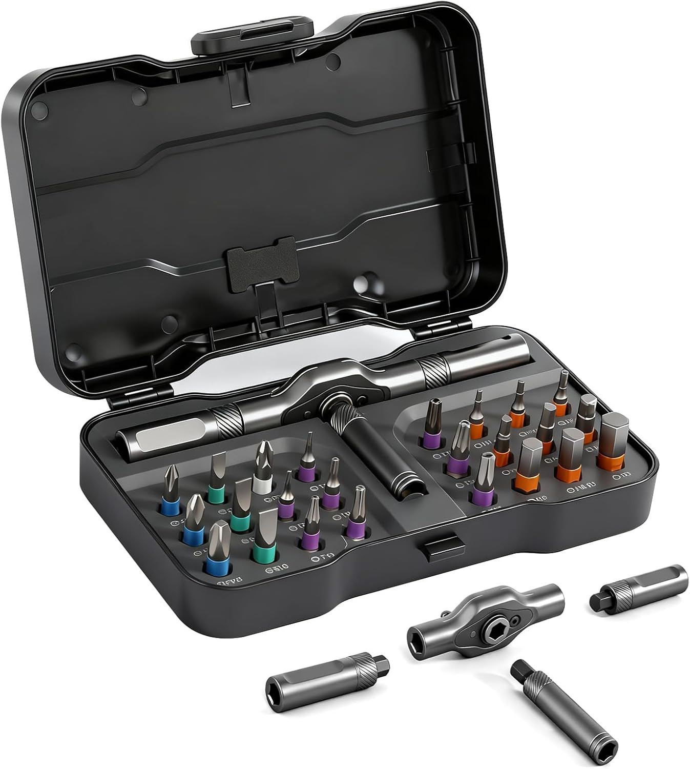 Kit Cacciavite Precisione 24 in 1 Magnetico con Manico a T per PC