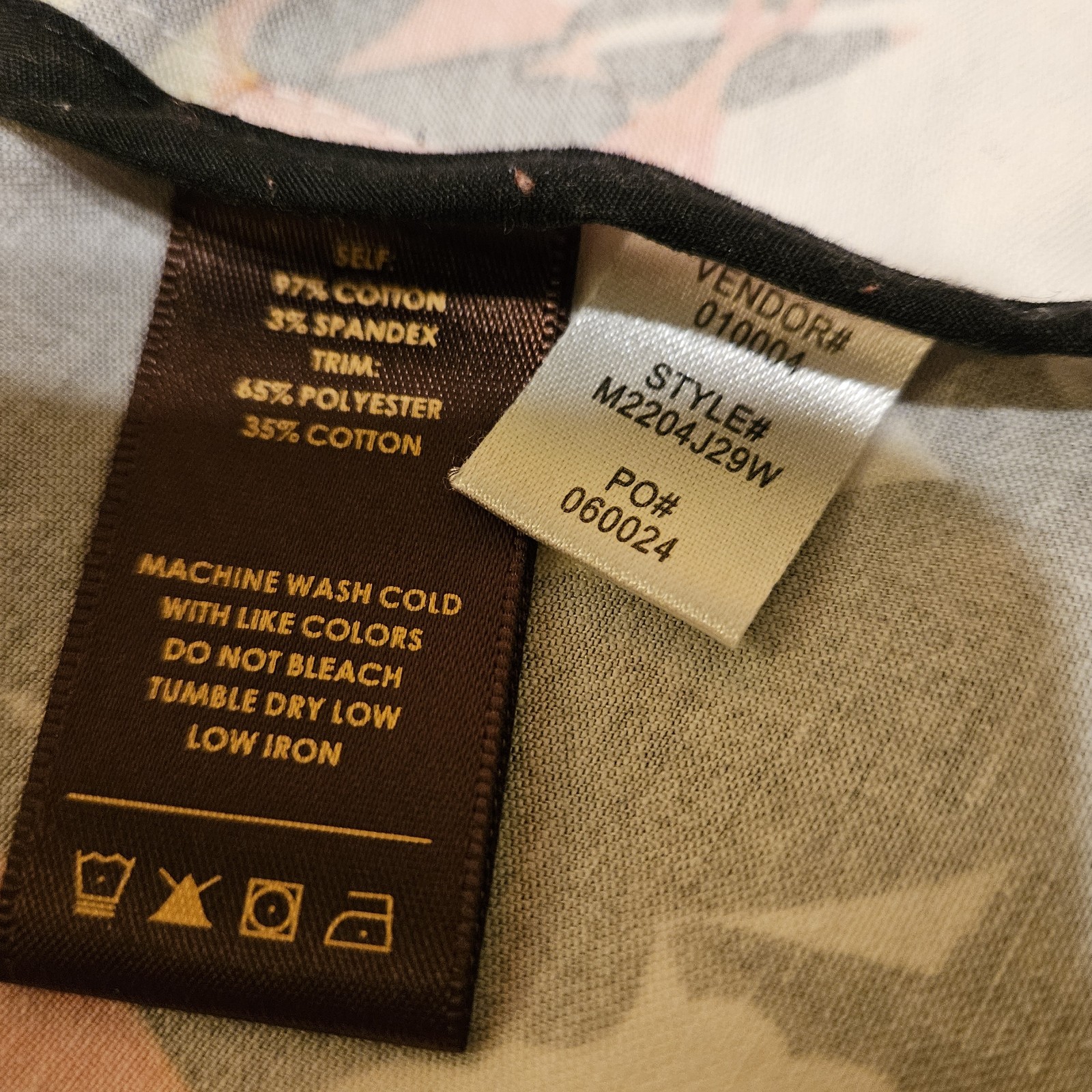 Multiples Jacket Plus Size 3X Multicolor Floral 3… - image 7