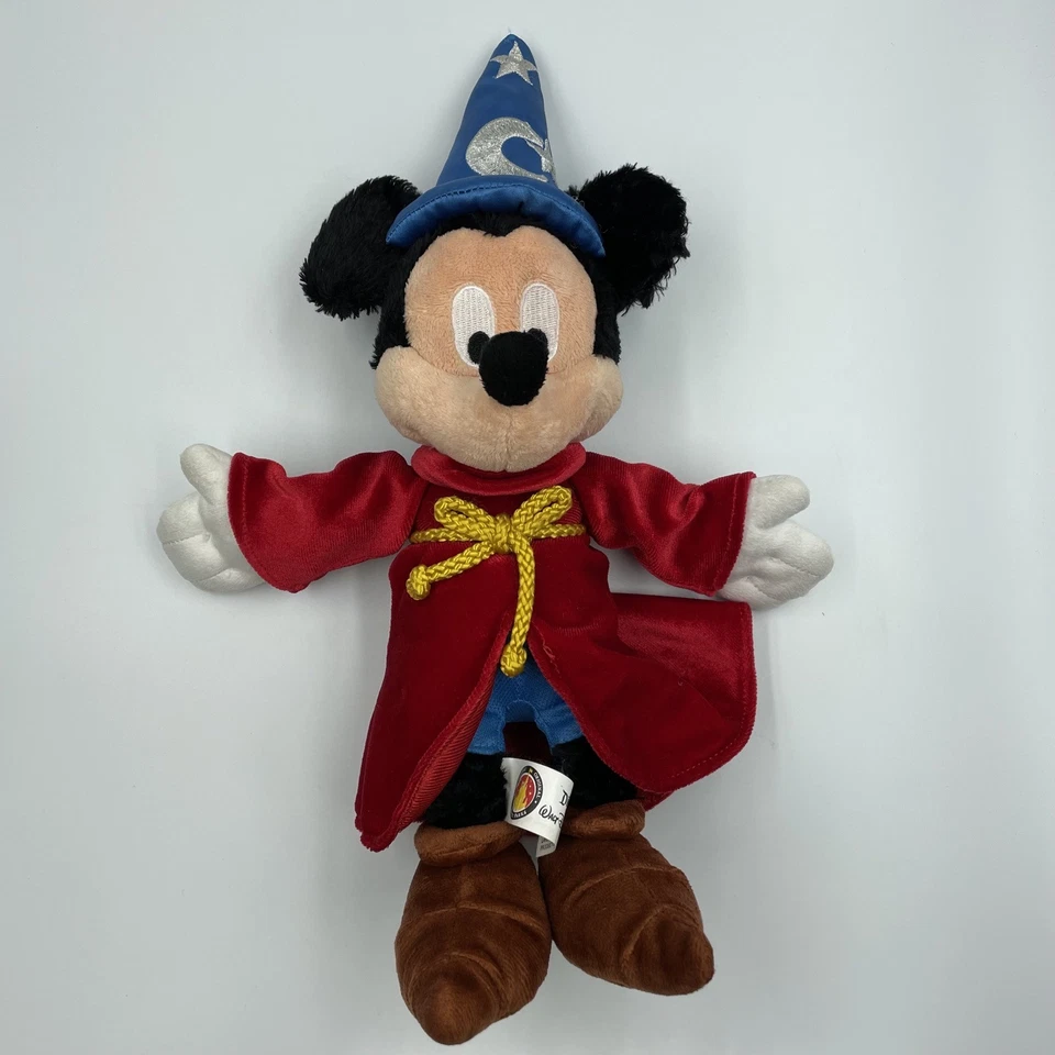 Mickey Mouse ‘Sorcerer’s Apprentice' Fantasia  Plush Soft Toy Walt Disney World - Image 2 of 4