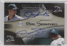 2007 Exquisite Rookie Signatures Dual /35 James Shields Juan Salas #EDS-JJ Auto