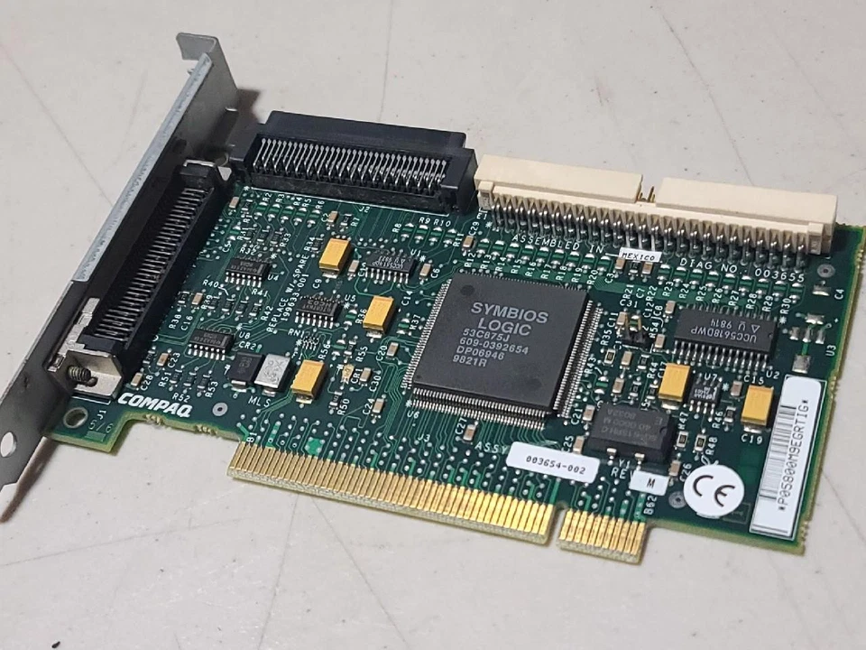 SCSI Controller Compaq 003654-002 003656-001 1x68 ext, 1x68 int, 1x50 int connec - Image 3 of 4