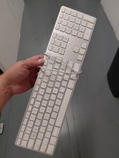 Genuine Apple Wired Keyboard with Numeric Keypad Silver White Model A1243 USB